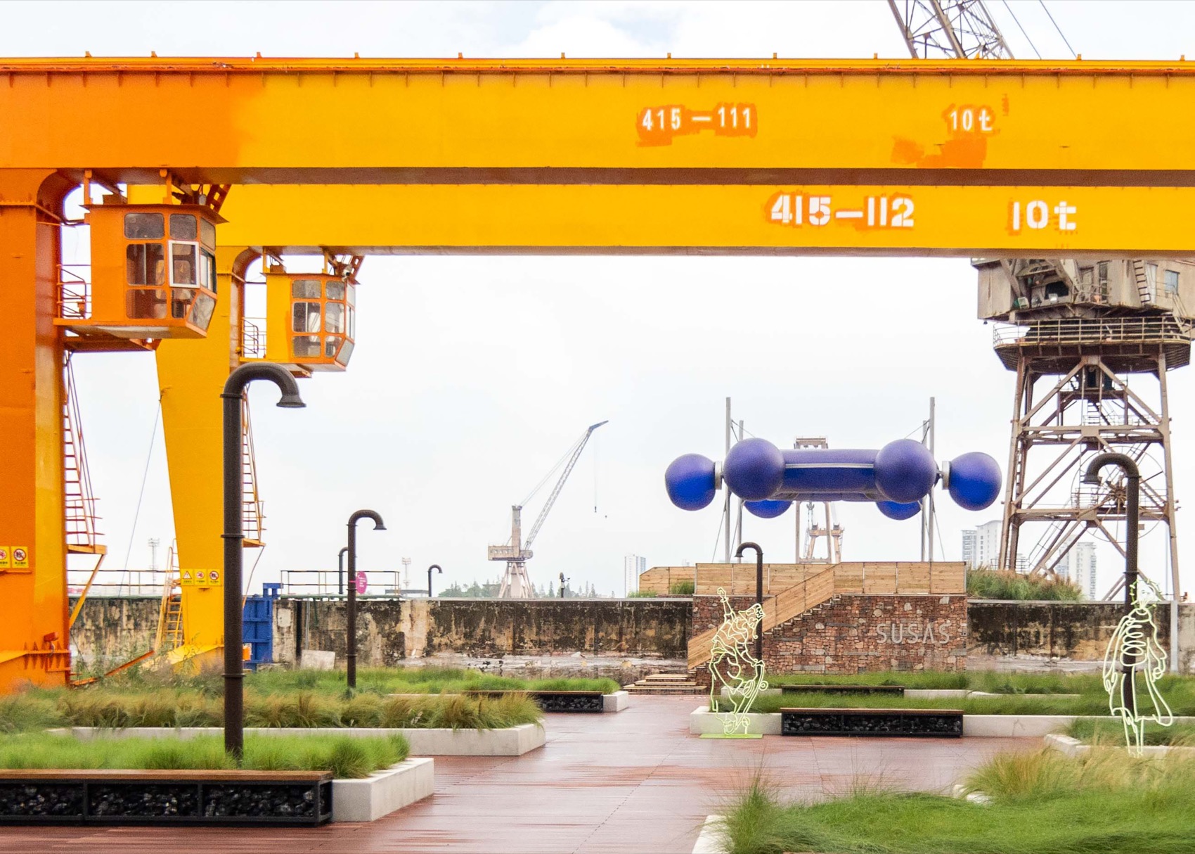 2025上海城市空间艺术季《航舵》装置丨中国上海丨上海重峰建筑设计咨询有限公司-12