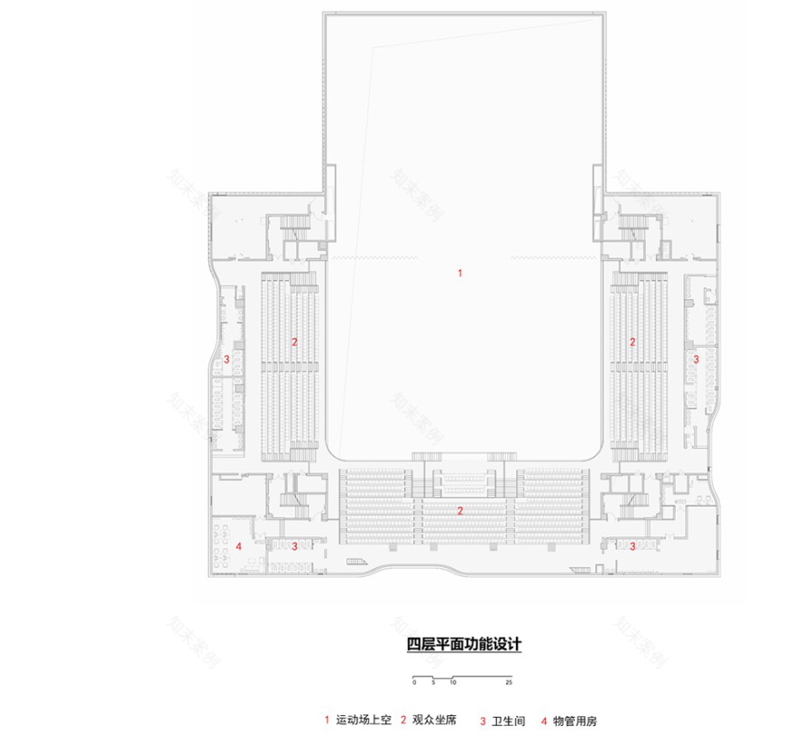 龙泉中学体育馆 | 高效利用空间的多功能设计典范-58