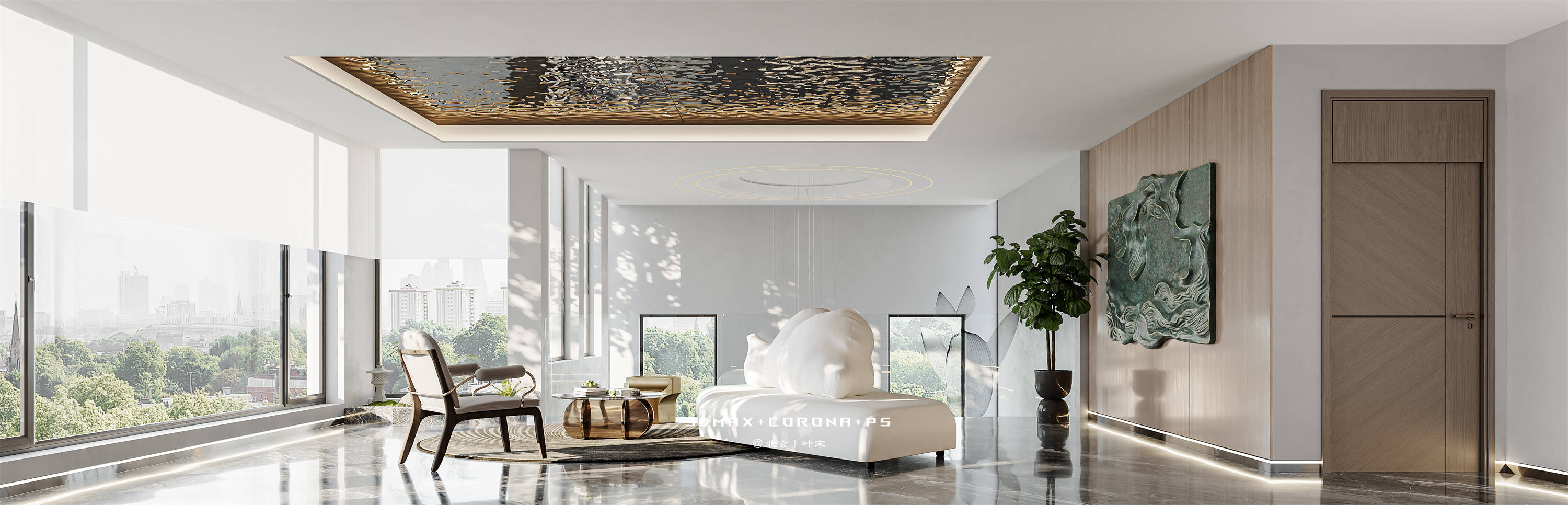 意式轻奢风别墅设计-10