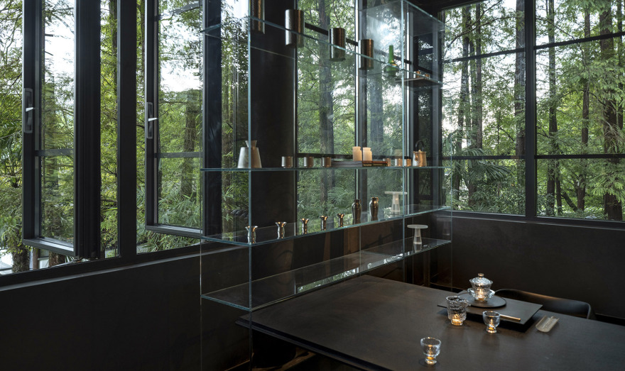 杭州秘·静–遇湖湾餐厅丨中国杭州丨慢珊瑚设计-53