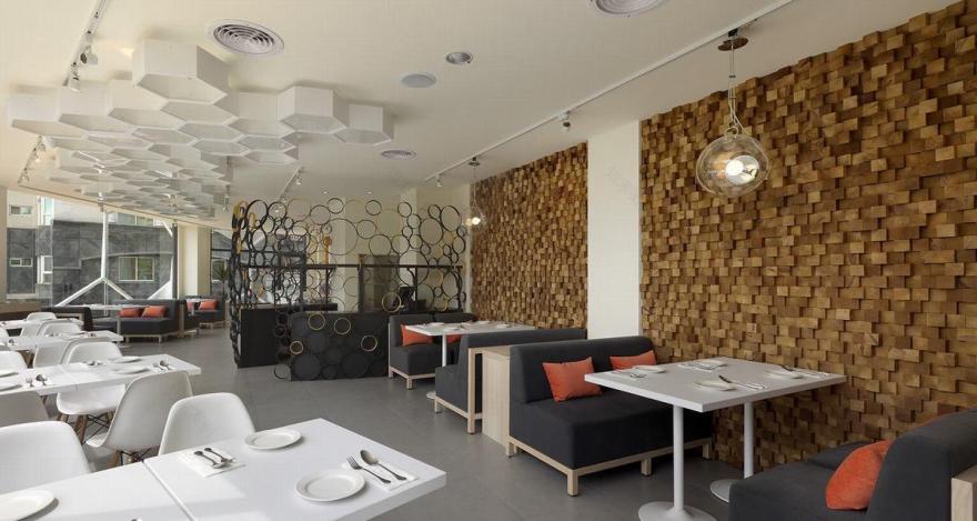 台中创意餐厅"蜂巢"设计,趣味与自然的完美结合-14