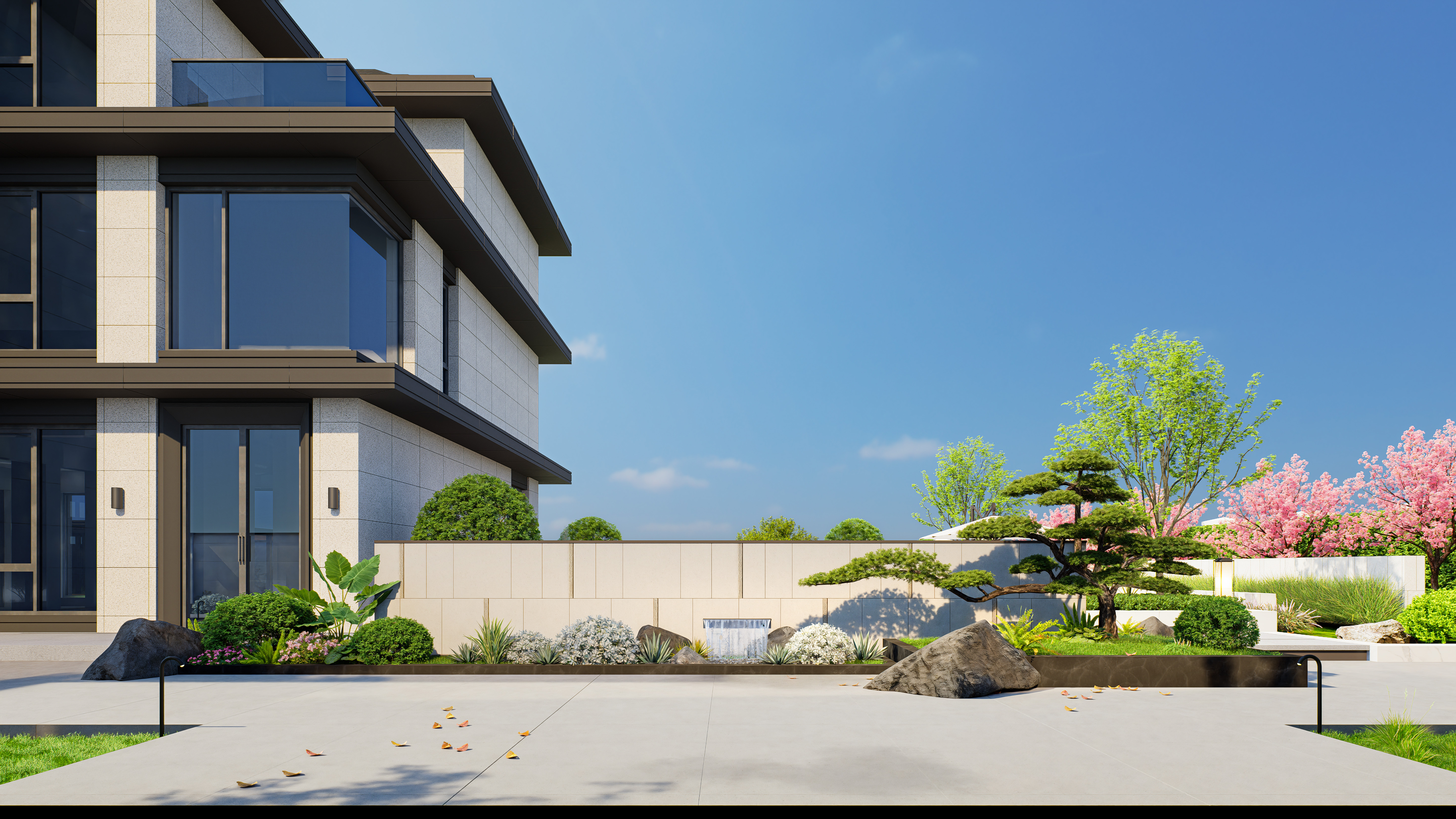 庭院设计 别墅设计 景观设计-1