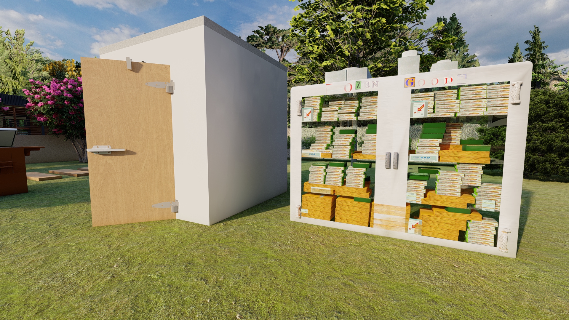 Agriculture Green house farm design project-12