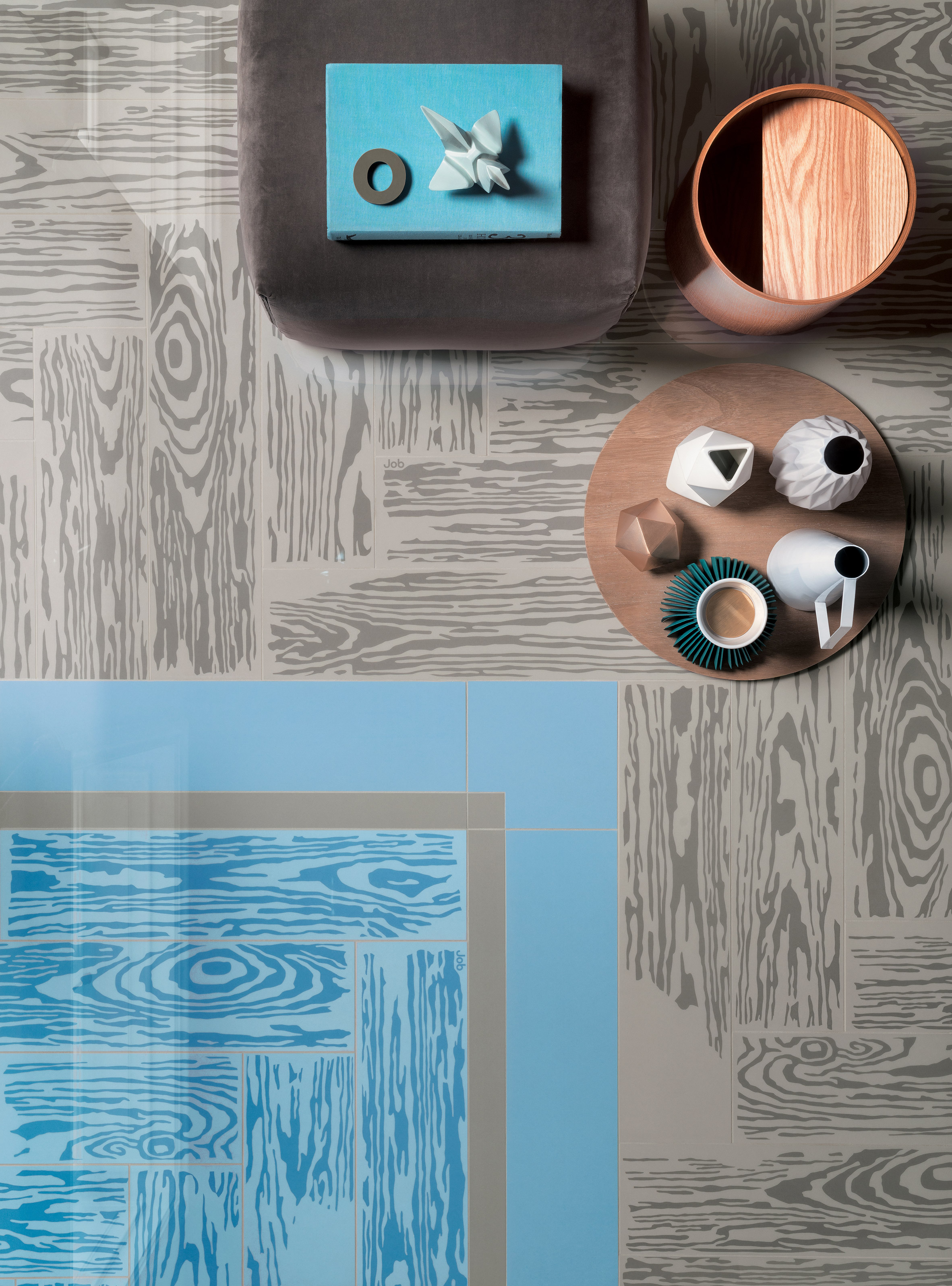 Pop art informs floor tile collaboration between Mirage and Studio Job-14