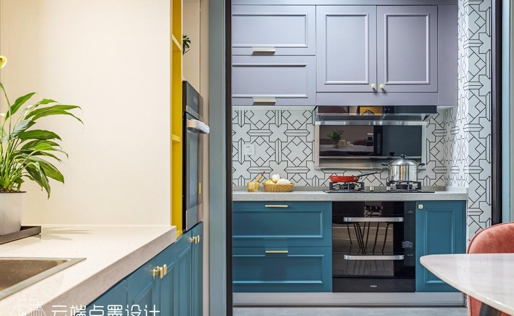 平层丨云端点墨设计丨 - 悦然奇城（实景）-17