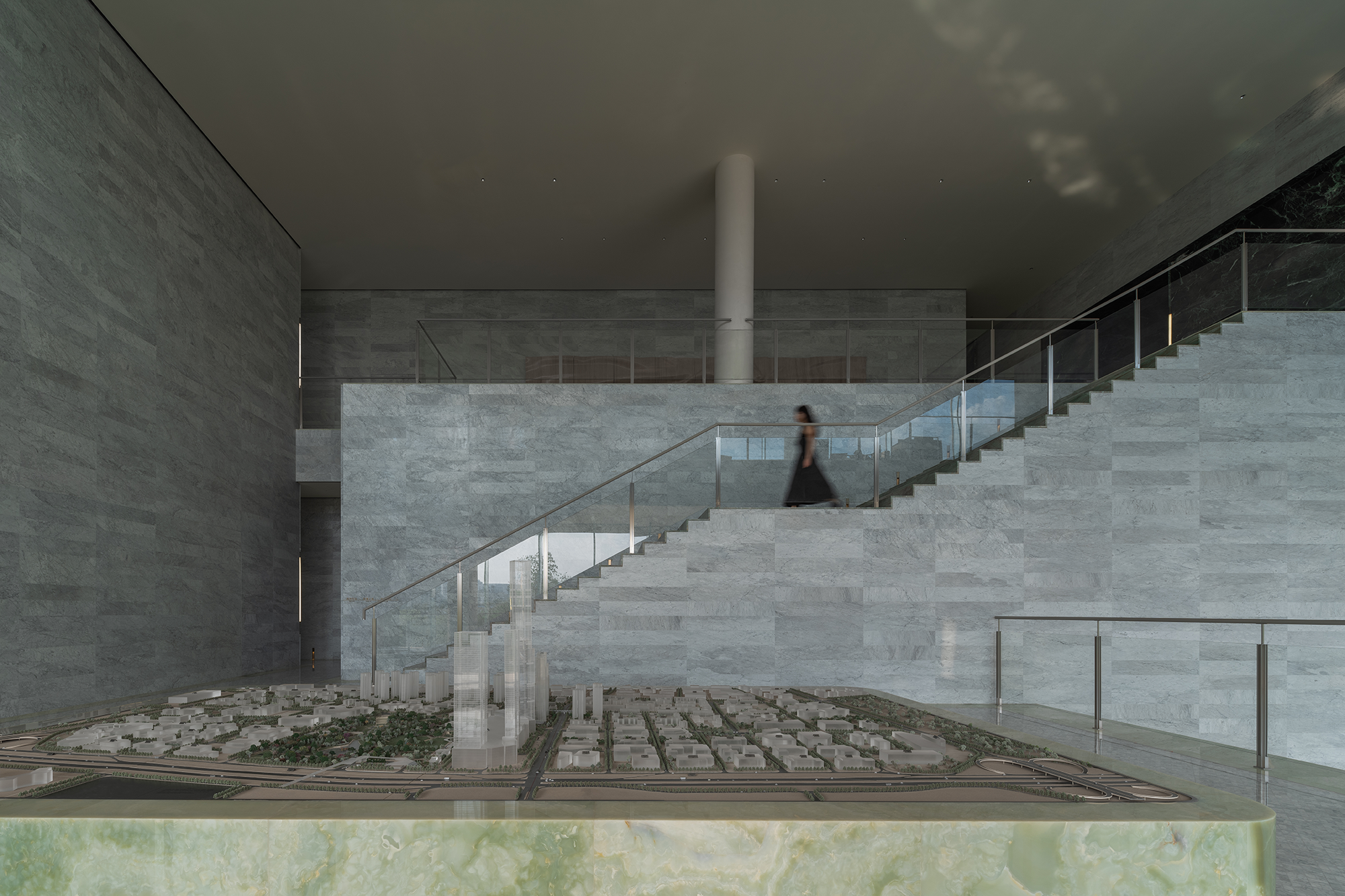 东莞悦府城市展厅丨中国东莞丨水相设计-60