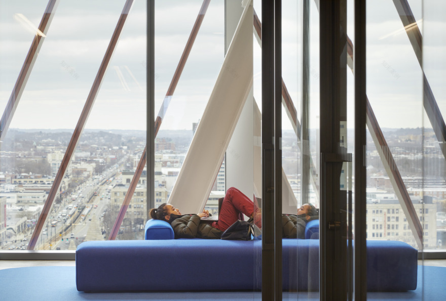 波士顿大学计算与数据科学中心,美国 / KPMB Architects-87