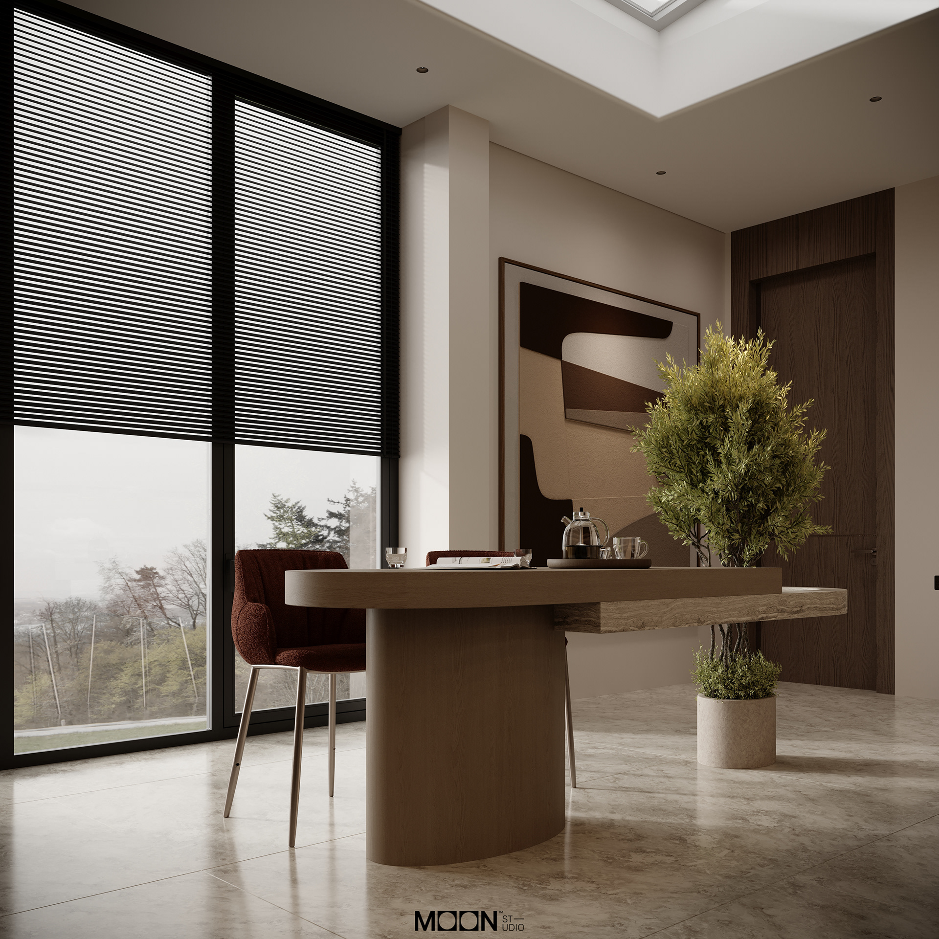 沙特厨房丨沙特阿拉伯丨Moon Studio-8