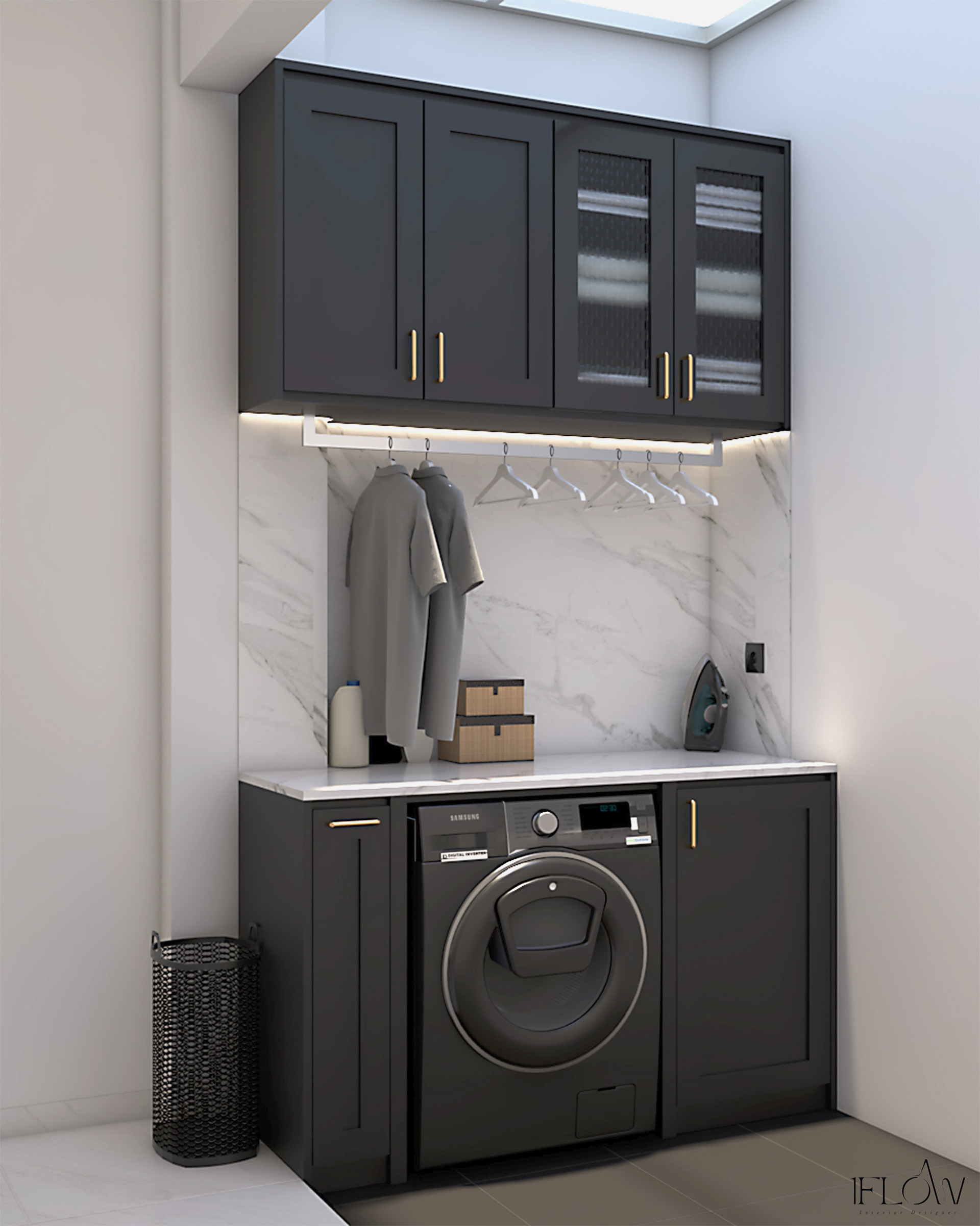 小型洗衣区单色丨印度-11