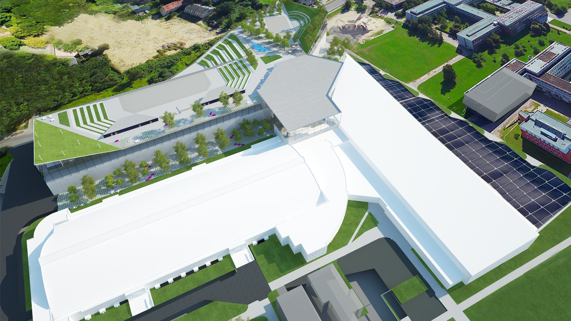 里加 KIP 岛展览中心，绿色连廊与活力空间-12