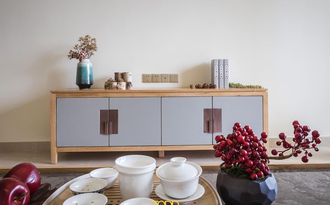 杜特设计“情墨松韵” | 原木新中式，简约舒适，融入自然景观-2