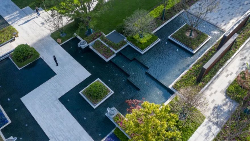 迈丘设计丨郑州永威城书香庭大区 景观设计 丨中国郑州-47