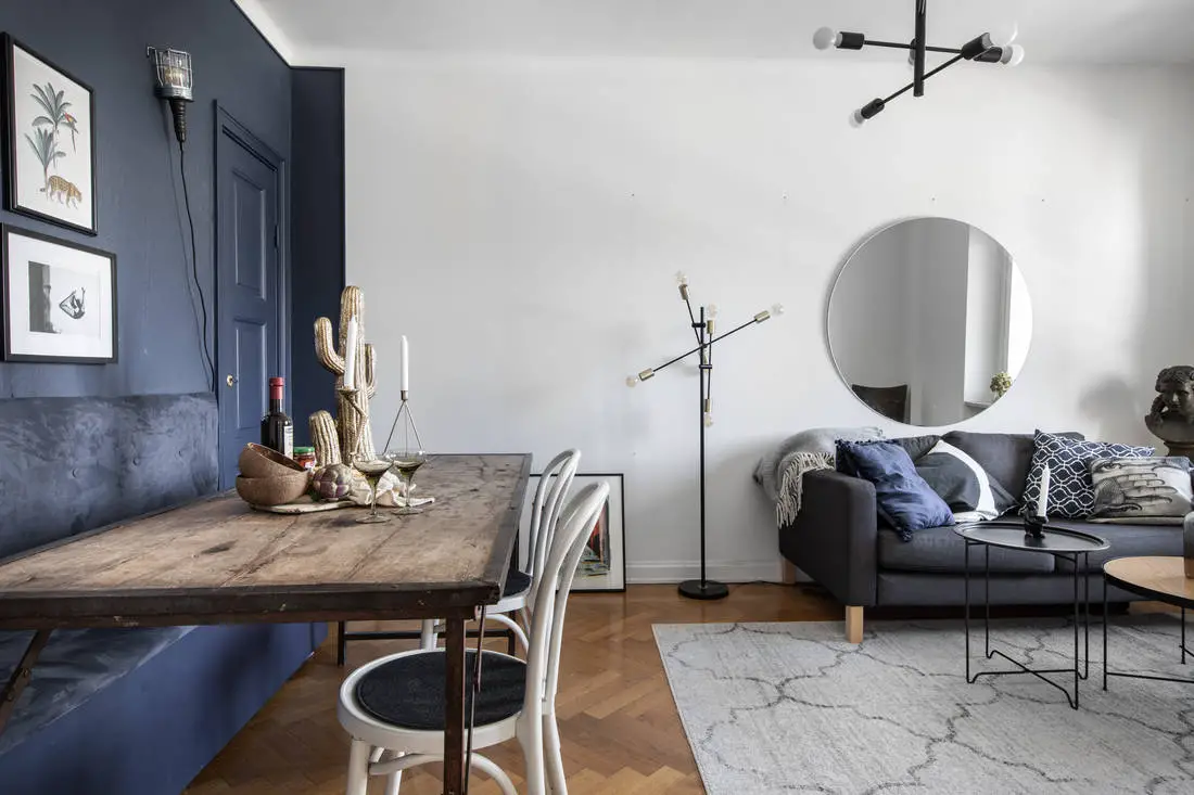 都市蓝海，45 平米小公寓的海洋风设计-1