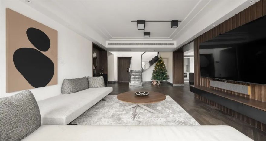 无风格设计,打造自由职业者的理想复式空间-38