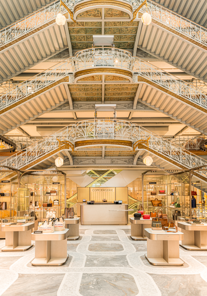 巴黎百年商场内部设计丨法国巴黎-9