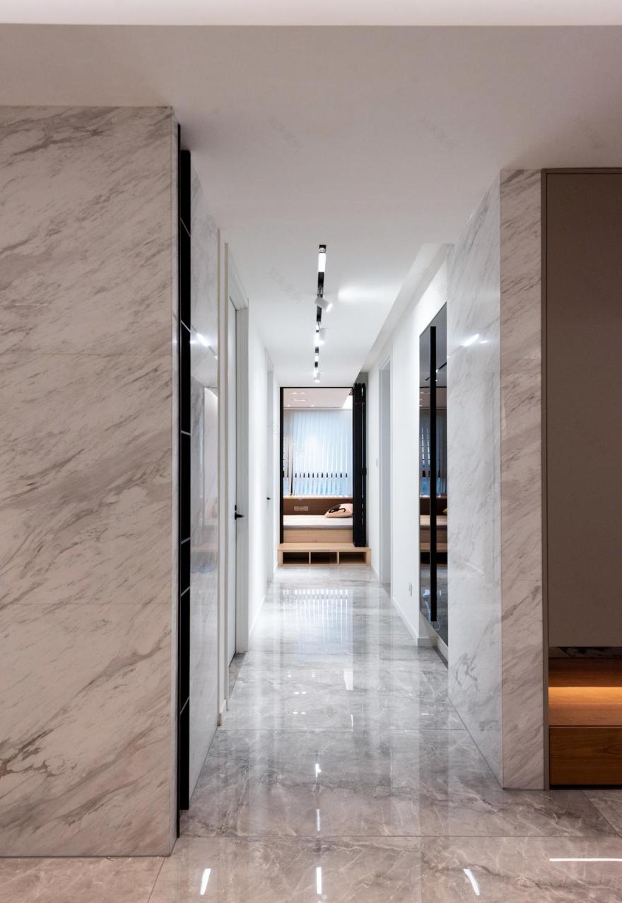 现代简约大平层,亲子共享空间设计-41