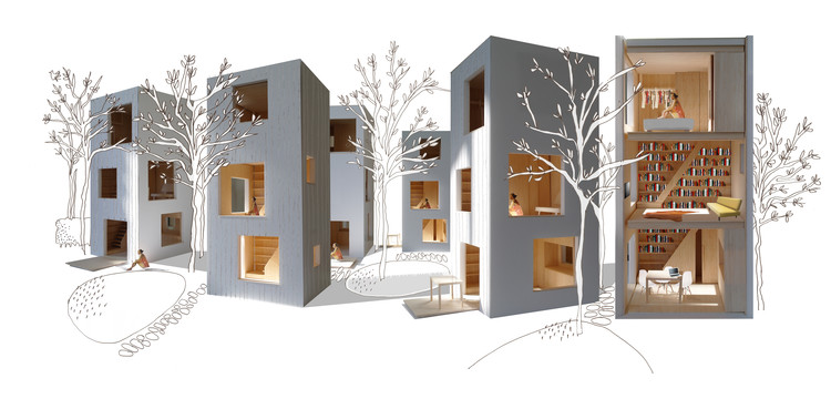 Micro House Slim Fit  ANA ROCHA architecture-22