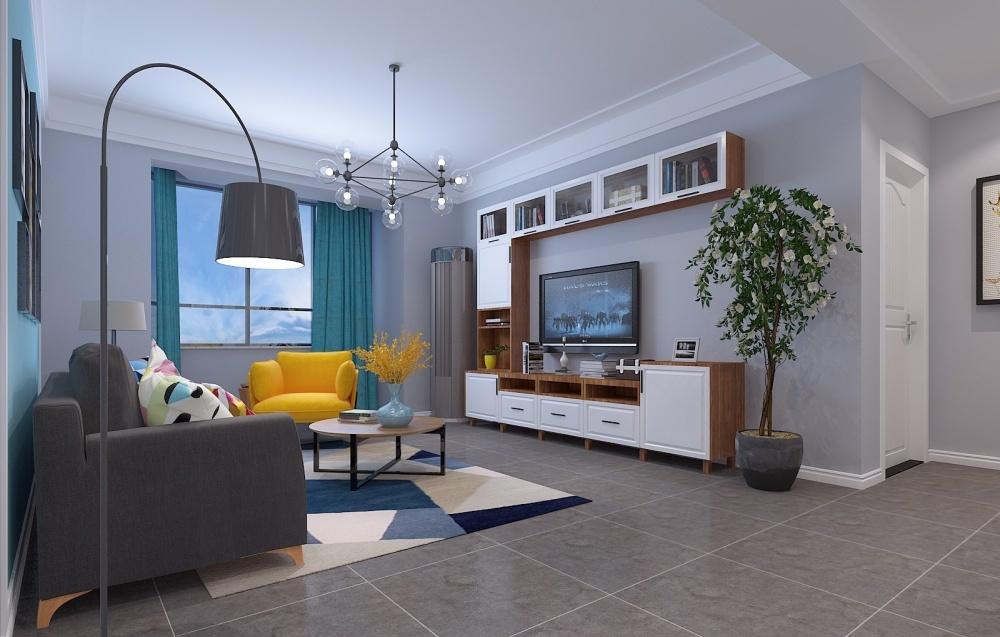 北欧风灰色与深蓝的低调浪漫-0