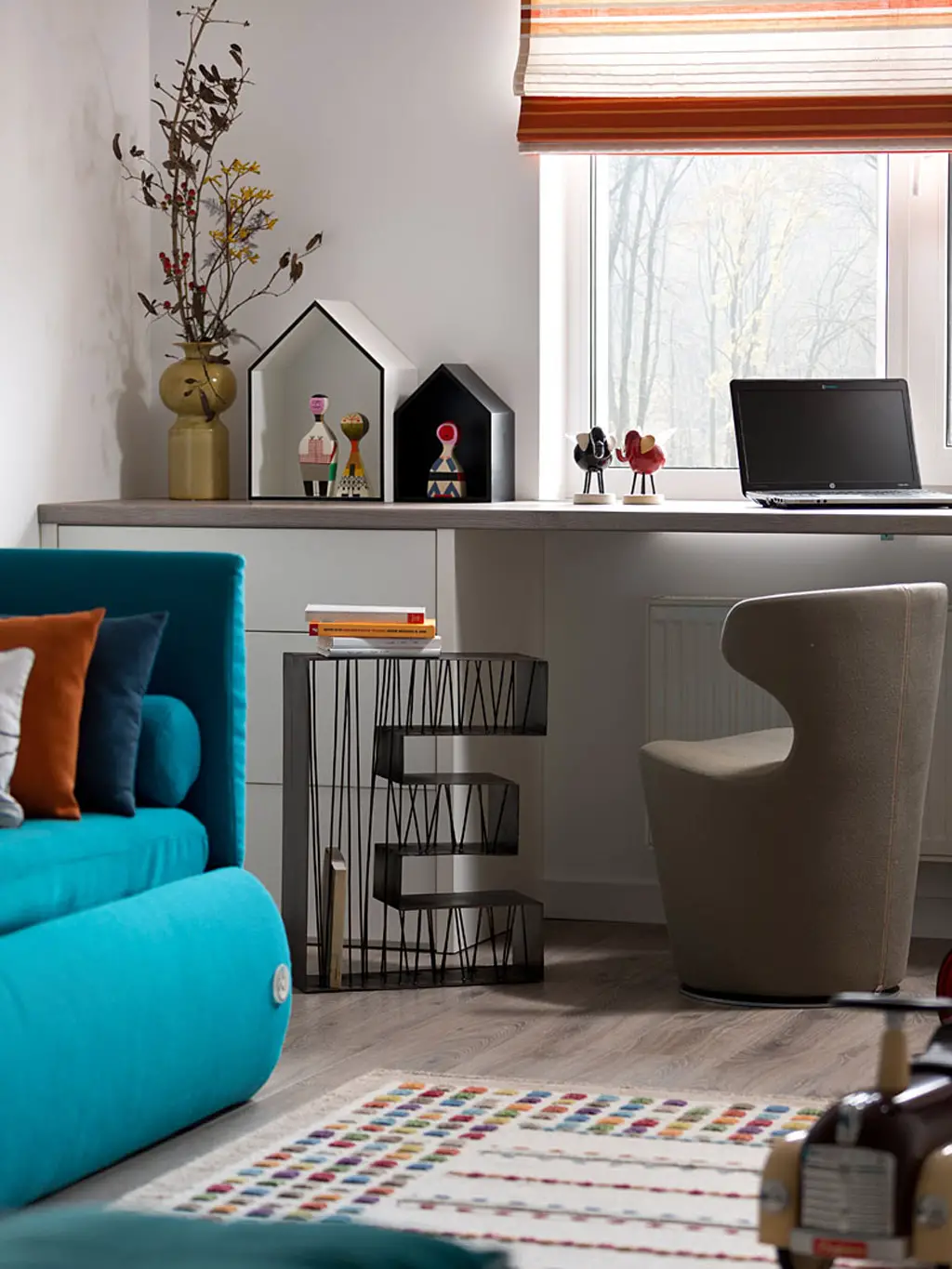 乌克兰基辅 80㎡家庭公寓 | 温馨设计，亲子共享-14