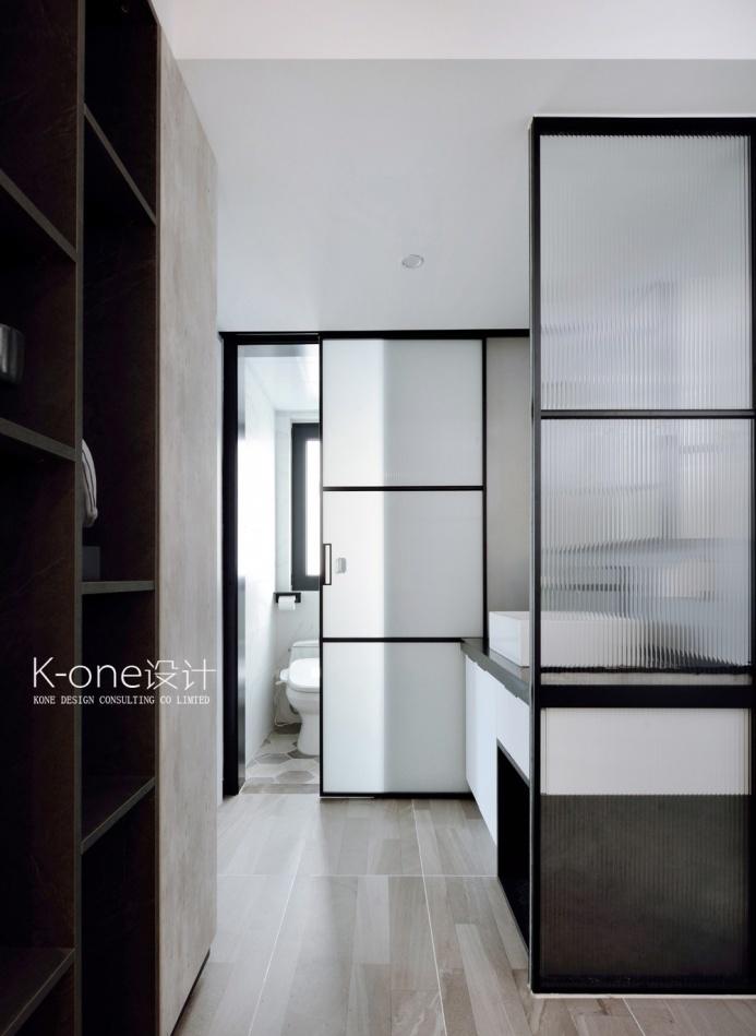 小空间大收纳 | 黑白绿的自然清新家居设计-12