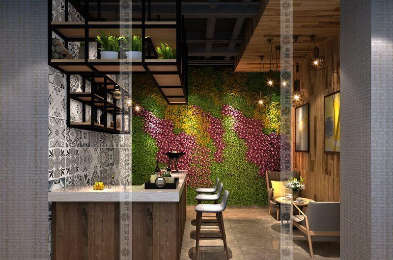 蓝柚设计 | 义乌精品包包店展示设计-8