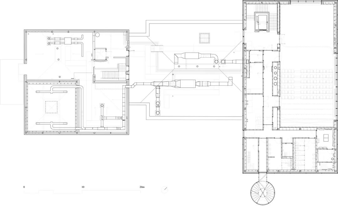 英国 MK 画廊新馆 | 不锈钢表皮与圆形大窗的融合-64