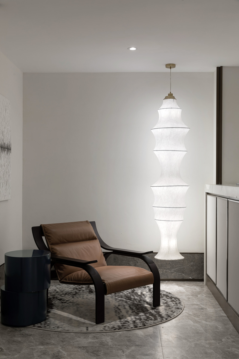 嘉兴桐乡濮园杏林苑S340户型合院样板房软装工程-57