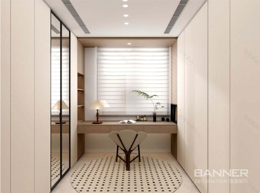 段峰 公园时光 230㎡中古风丨旗盛装饰-38