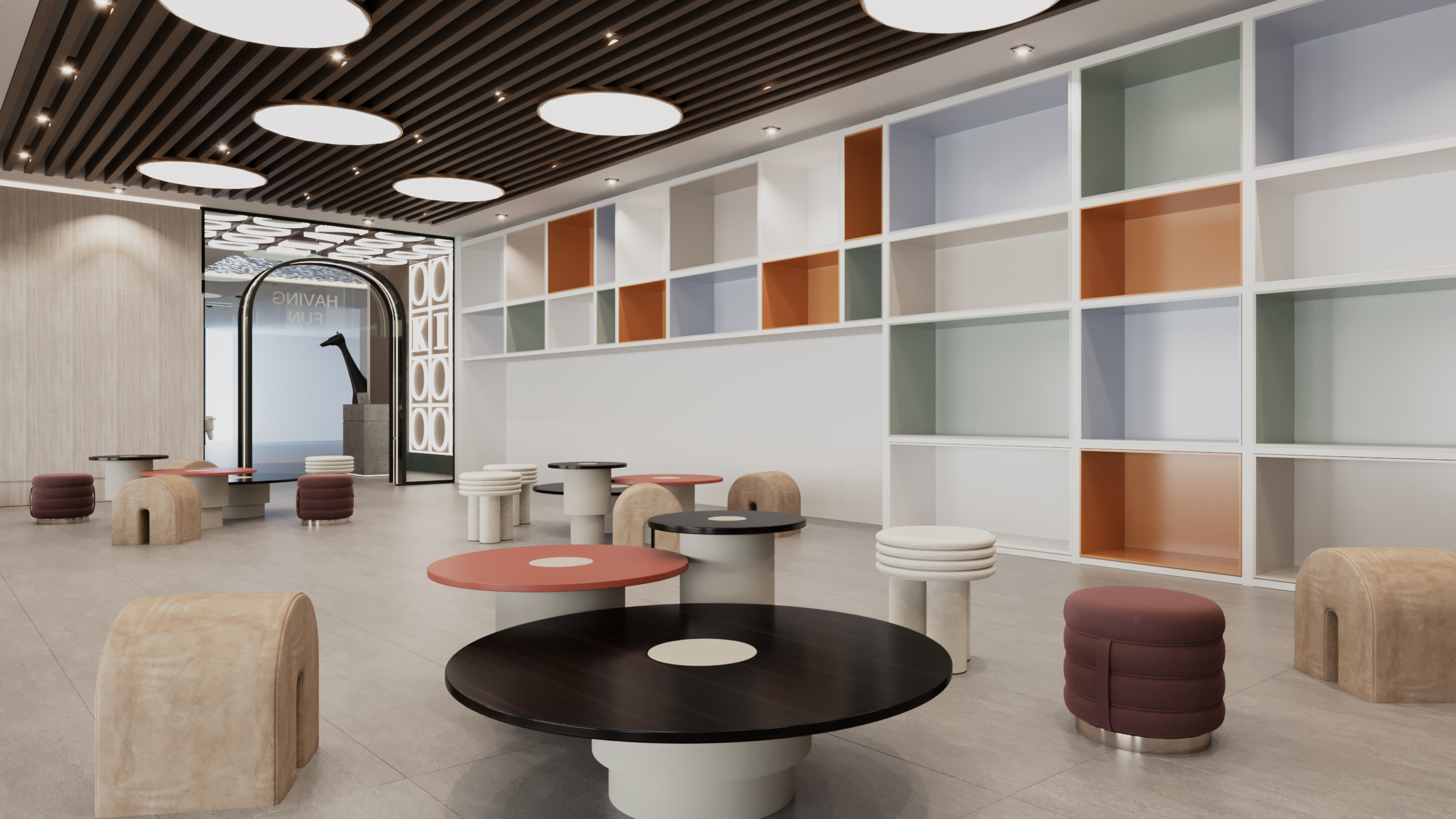 可可公园游乐区丨突尼斯丨Anamorph agency-9