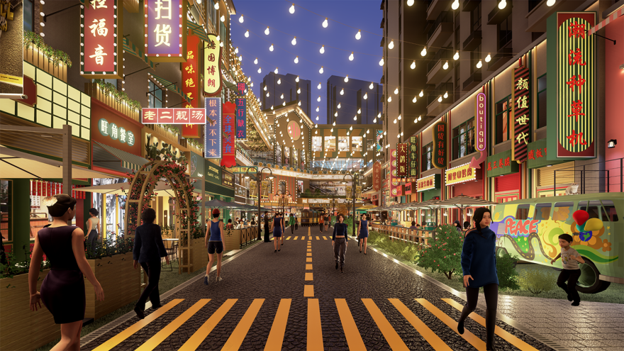 【商业氛围营造】中南•昂里湾综合体改造化设计-15