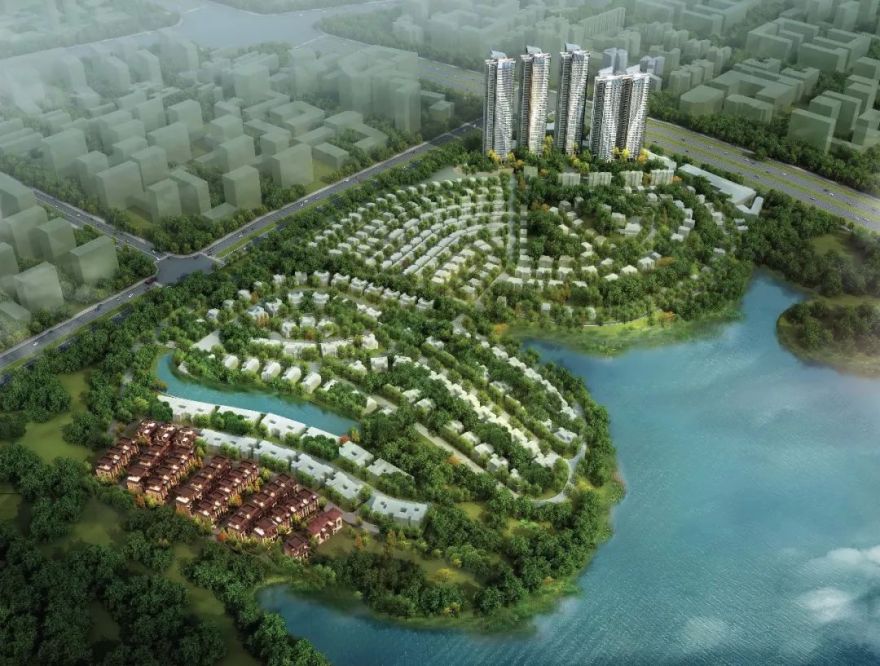 花都·森岛湖 | 自然景观与建筑美学的完美融合-10