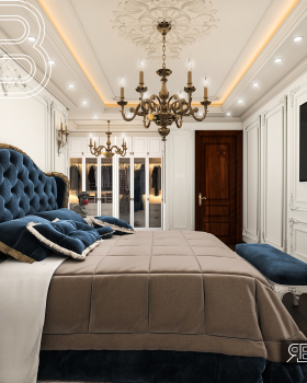 经典卧室带梳妆室内设计丨埃及亚历山大