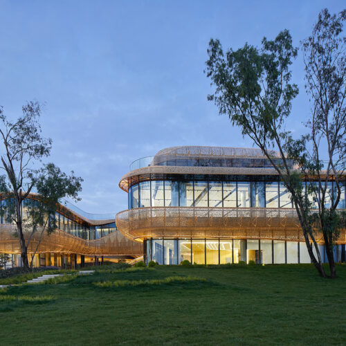 White Crane Lake Visitor Center / Archperience-27