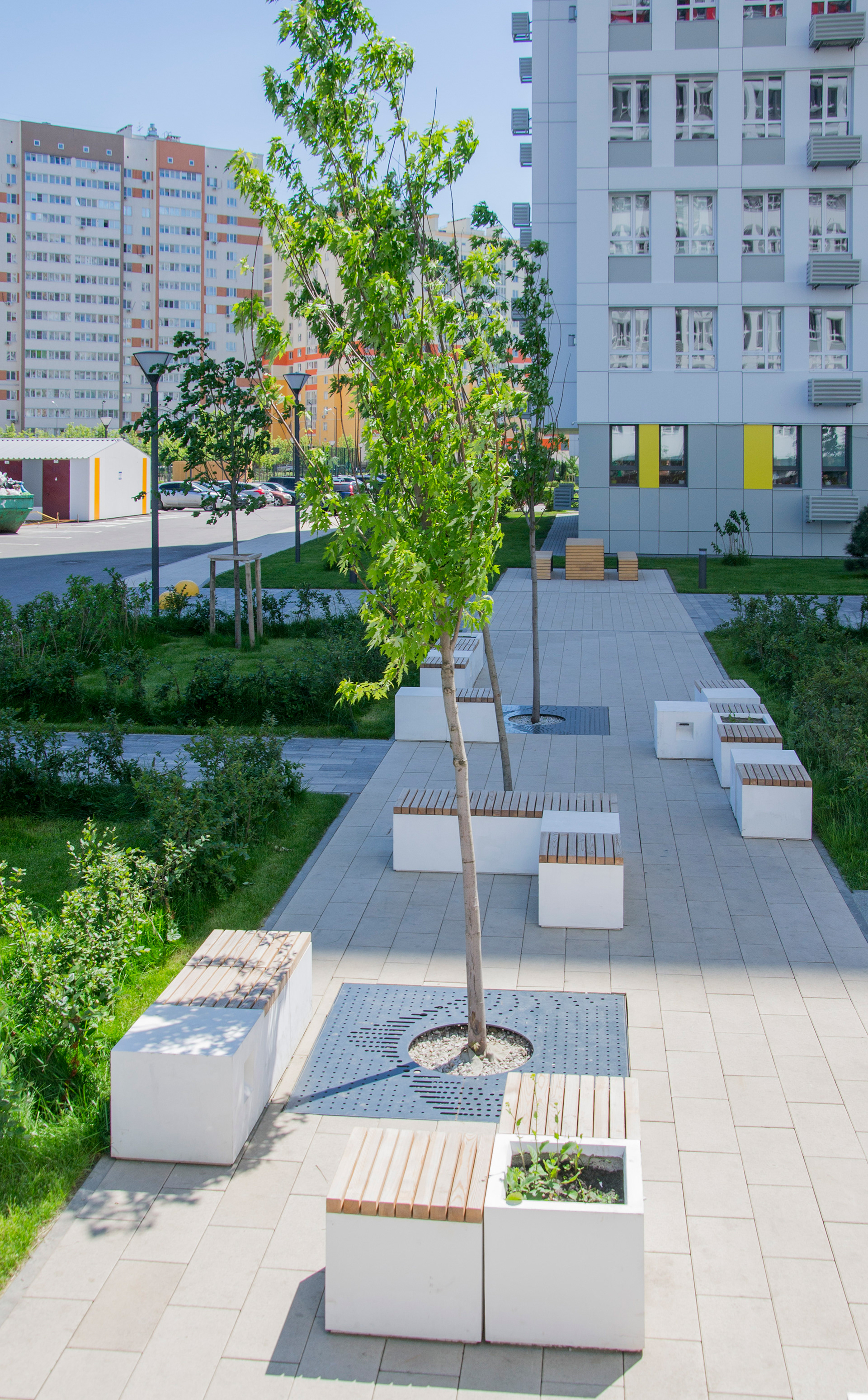 ЖК "КВАРТЕТ" 小区景观设计丨俄罗斯奔萨-19