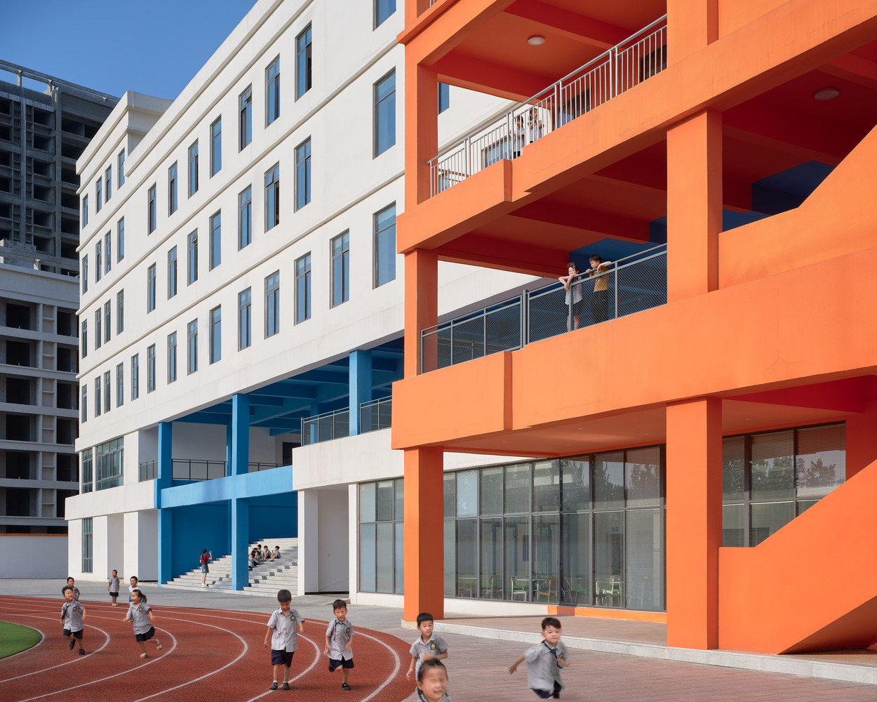 黄河南岸的“红璇玑带”小学丨中国河南-9