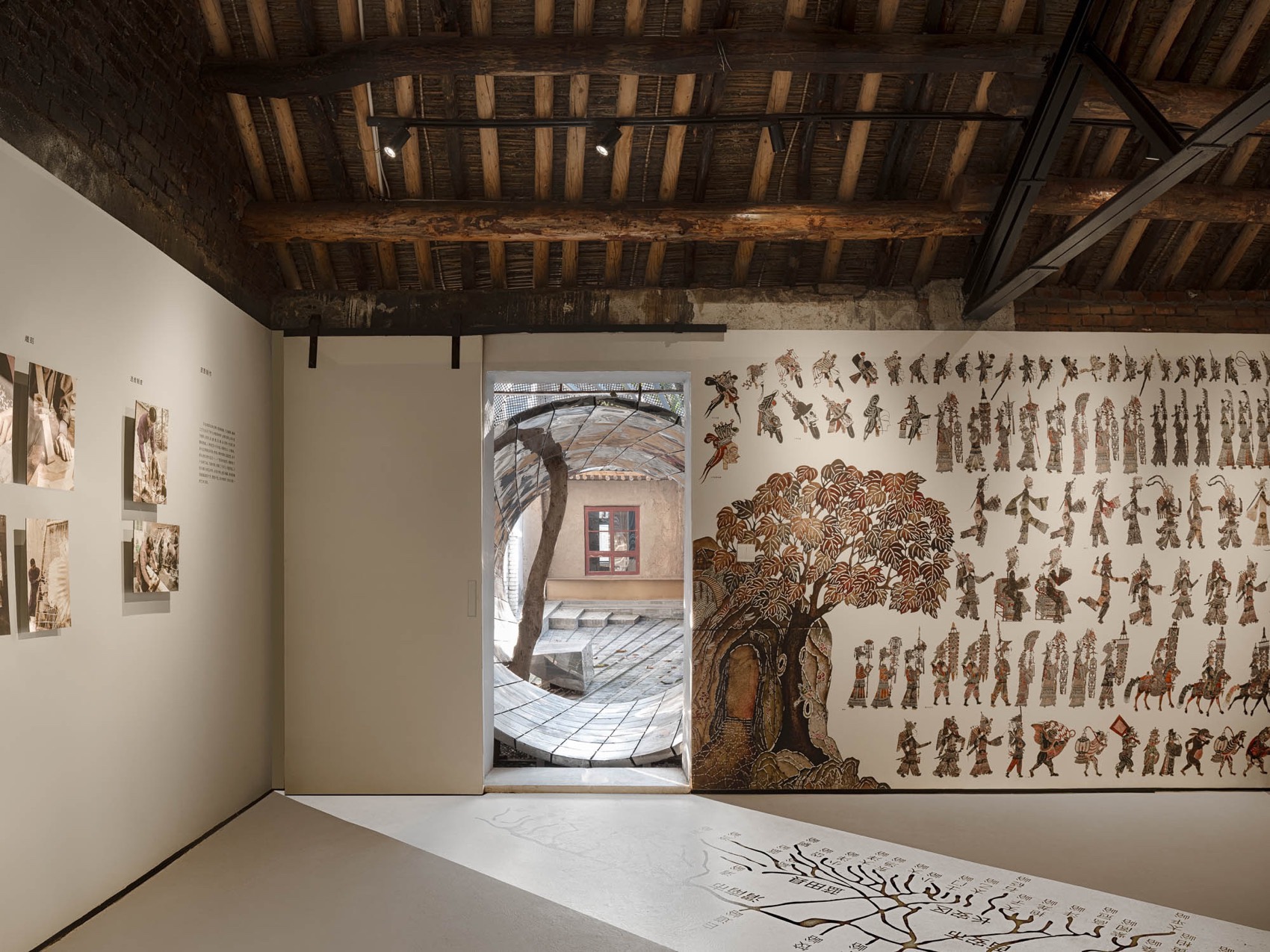 流光展厅 – 关中忙罢艺术节内院改造丨中国西安丨戴璞建筑-20