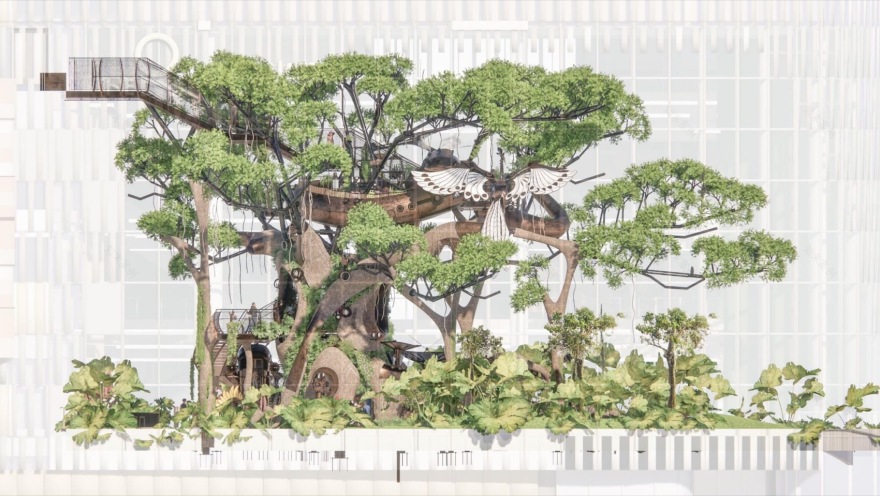 重庆光环花园城 · 世界树丨中国重庆丨WTD纬图设计,喜随设计等多家团队-18