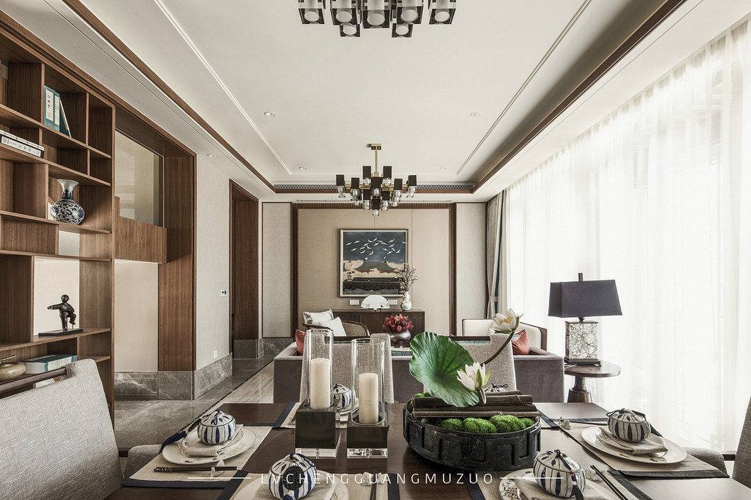 长沙绿城高尔夫样板间  绿城广木作设计-4