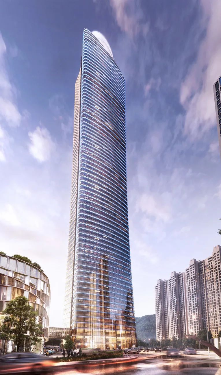 温州城中希尔顿酒店封顶，预计明年6月投入使用-6