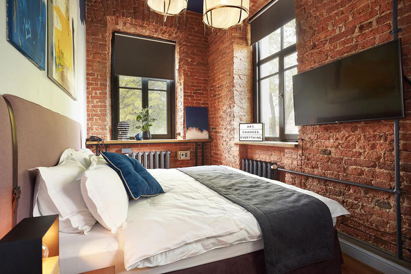 俄罗斯圣彼得堡 Wynwood 酒店 | 工业风 Loft 设计惊艳登场-18