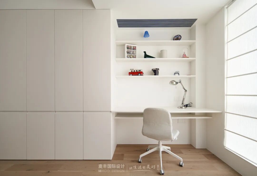 MHOO|十里春晓127㎡现代北欧：白木暖光屿-23