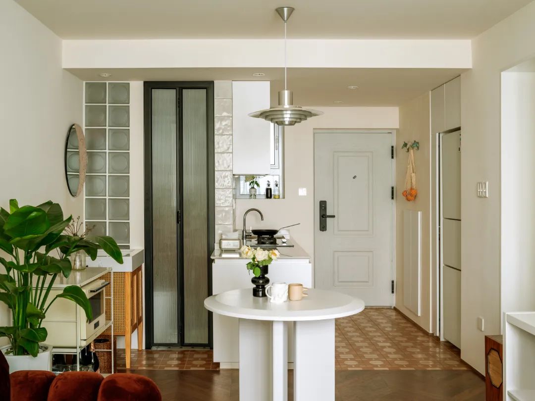 50㎡老破小逆袭 · 开放式布局++ 多功能空间,打造舒适独居小屋丨中国上海丨@李梦婕Maggie-21