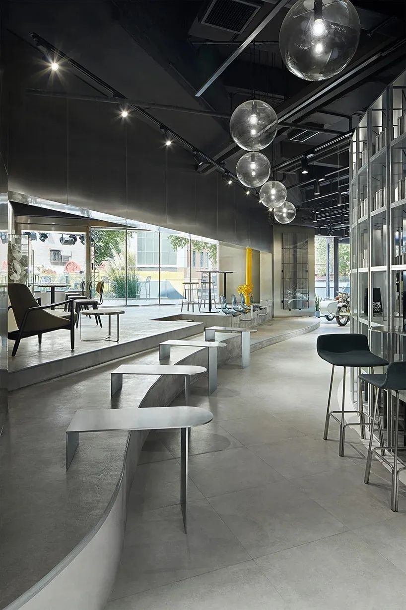 冷金属,打造未来质感 coffee lab丨中国上海丨tailor WEY-29