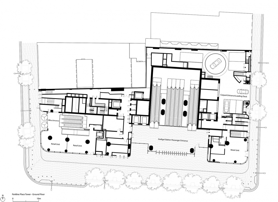 悉尼Parkline Place办公楼丨澳大利亚悉尼丨Foster + Partners,COX Architecture-44