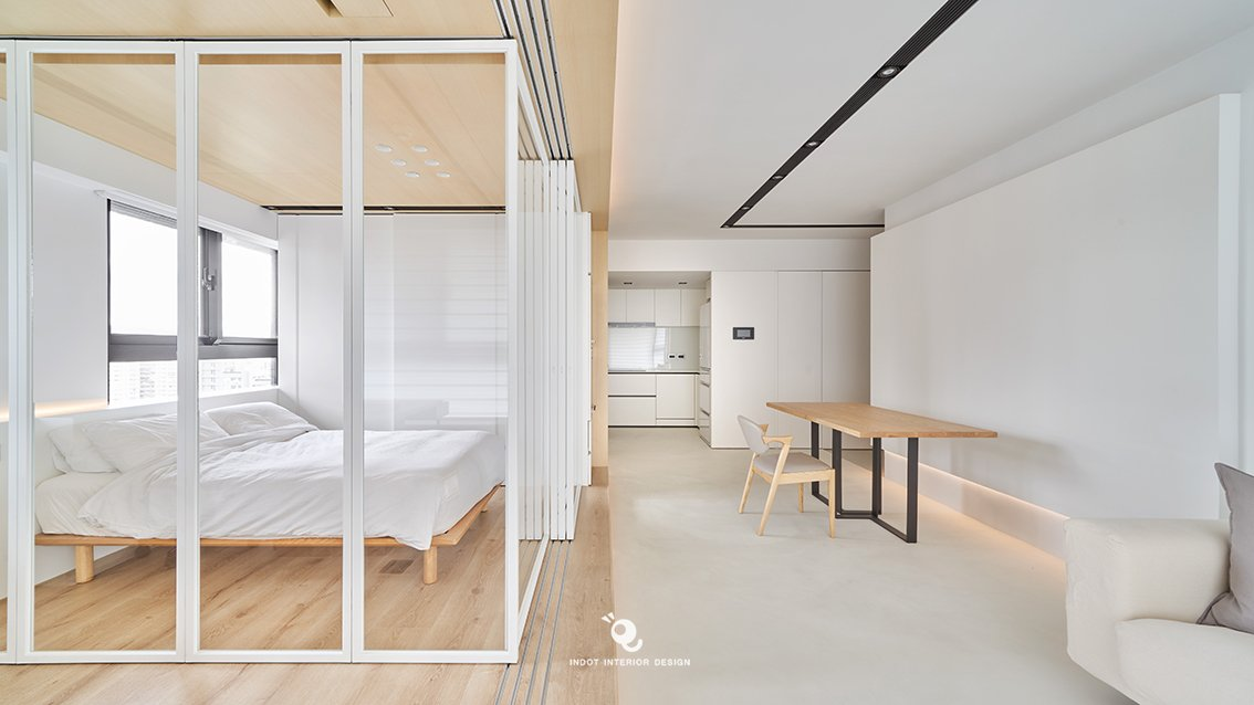 板桥 15 坪小宅弹性空间设计丨虫点子创意设计-55