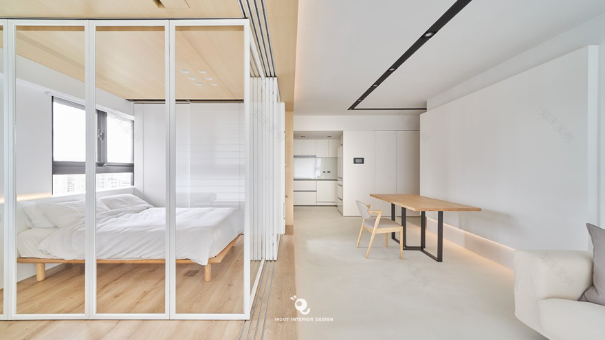 板桥 15 坪小宅弹性空间设计丨虫点子创意设计-55