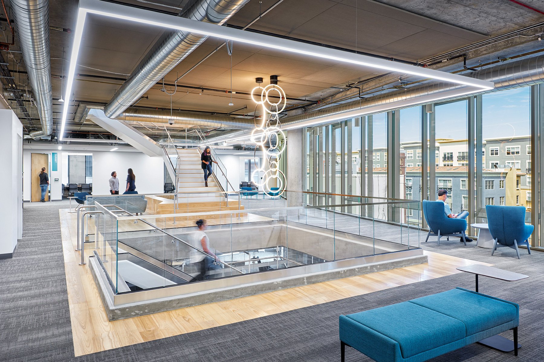 AP+I Design — Splunk Headquarters Expansion - Innovative Workplace Design at Santana Row | AP+I Design  -1