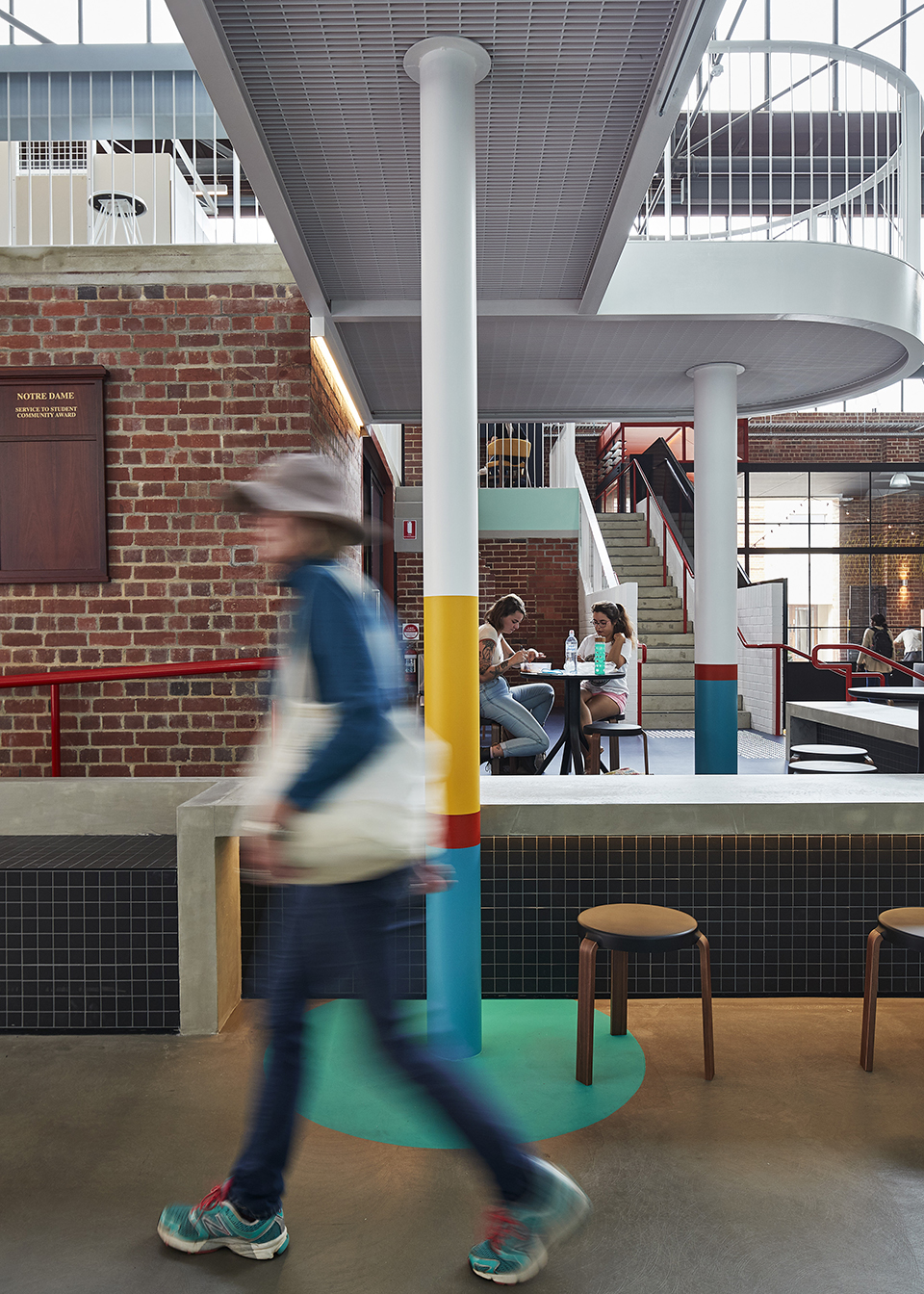 诺特丹大学学生中心，澳大利亚 / Cox Architecture-13