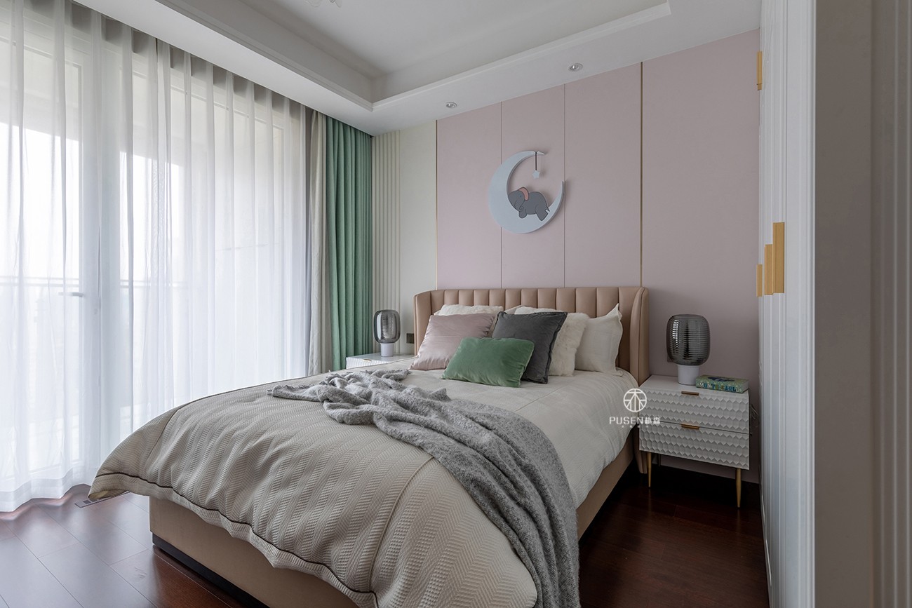 雅致轻奢 · 杭州金茂府精装修改造丨中国杭州丨朴森全案设计-20