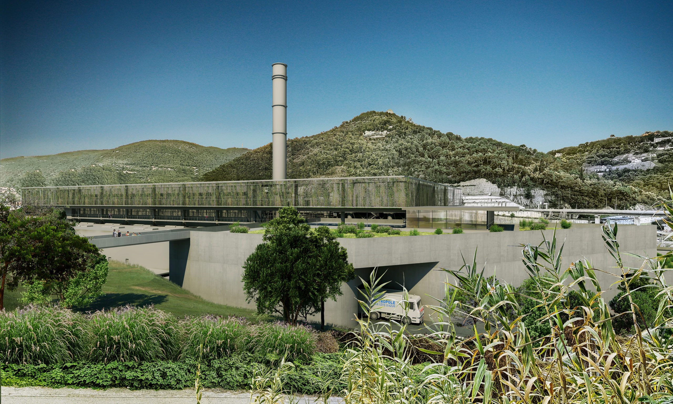 Arianeo家庭及类似垃圾能源厂翻新与回收中心创建项目丨法国尼斯丨WILMOTTE & ASSOCIÉS ARCHITECTES-22